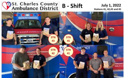 Honoring St. Charles County Ambulance District (SCCAD)
